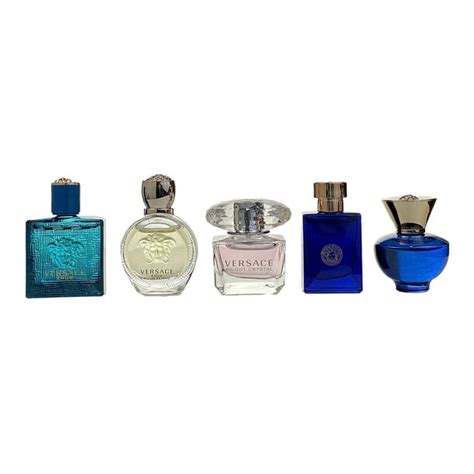 miniature perfume set versace|Versace 5 piece mini set.